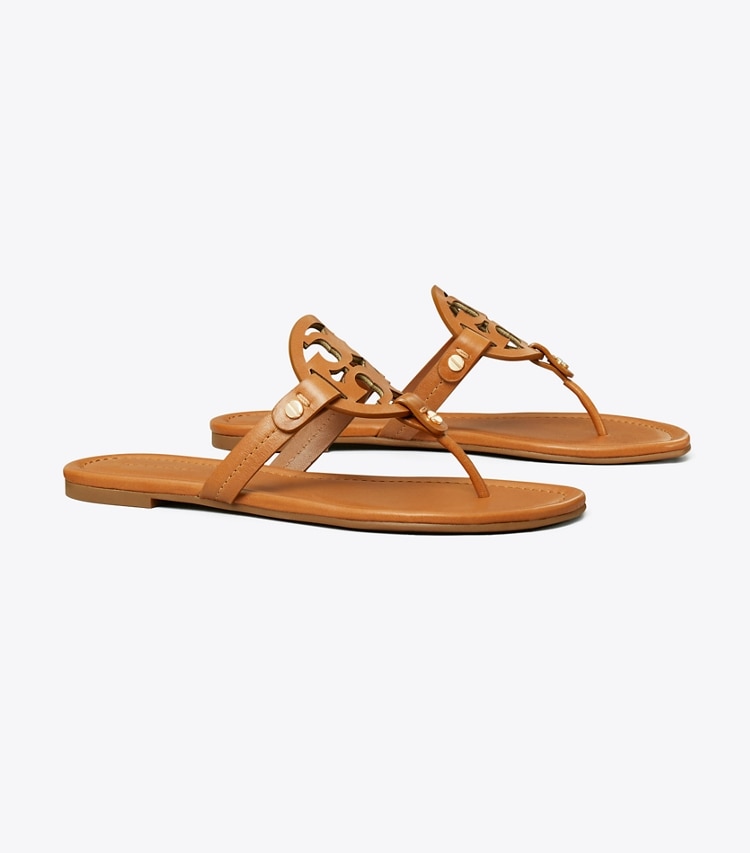 TORY BURCH WOMEN'S MILLER SANDAL - Vintage Vachetta - Click Image to Close