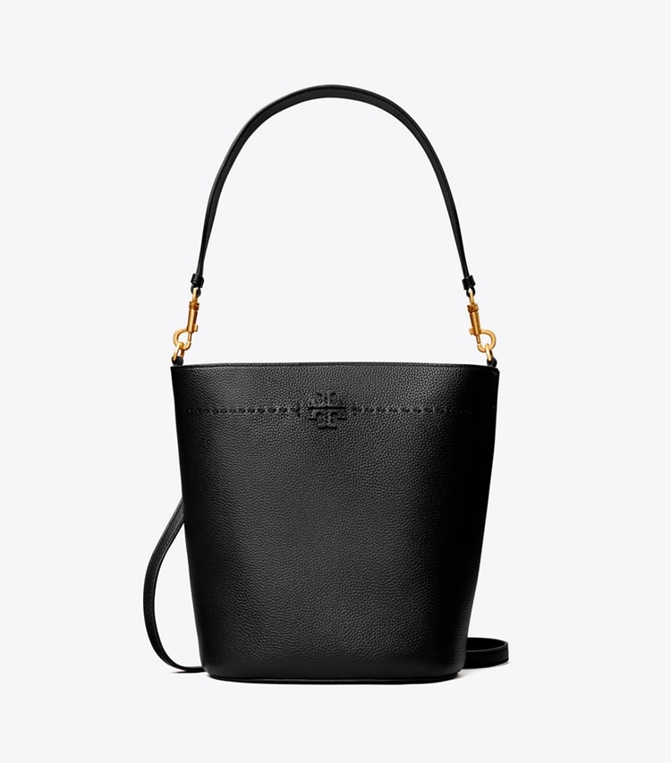 TORY BURCH WOMEN'S MCGRAW BUCKET BAG - Black