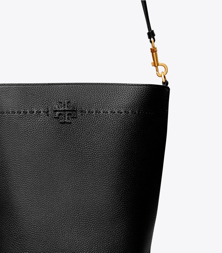 TORY BURCH WOMEN'S MCGRAW BUCKET BAG - Black