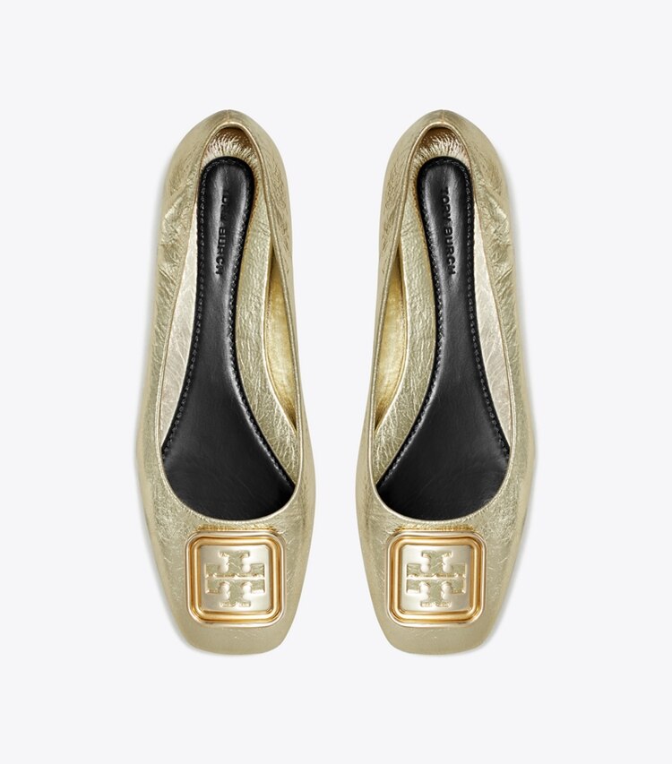 TORY BURCH WOMEN'S GEORGIA BALLET - Spark Gold