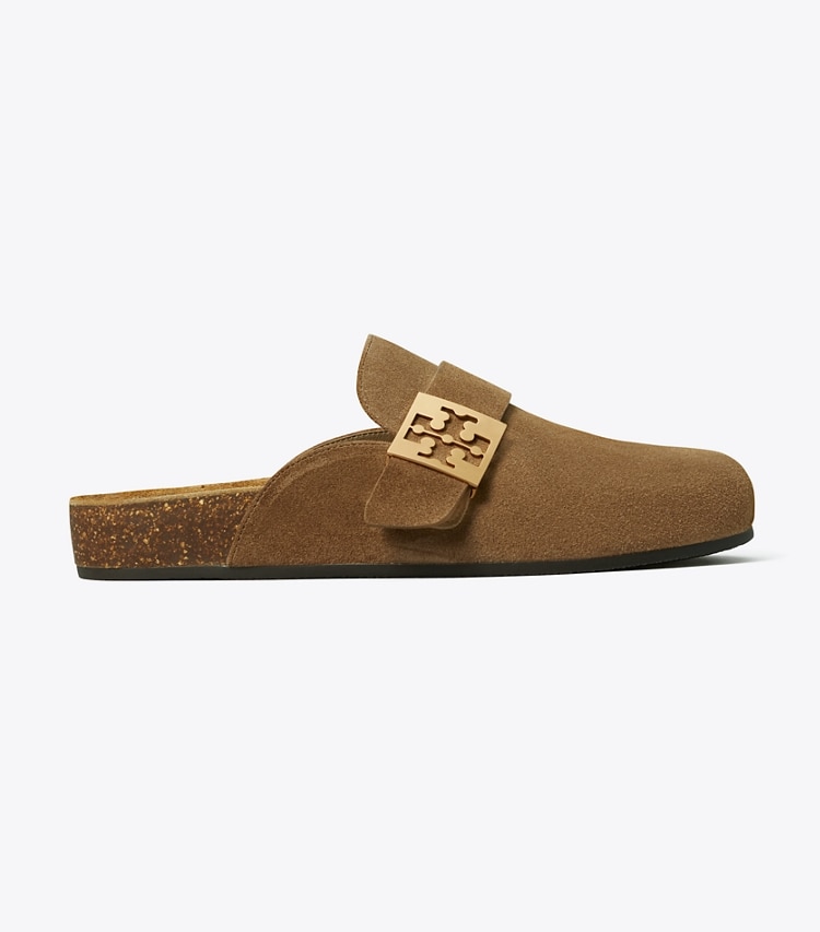 TORY BURCH WOMEN'S SUEDE MELLOW MULE - River Rock