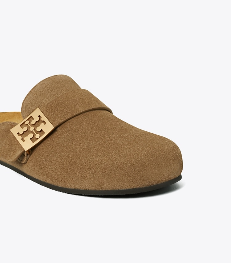 TORY BURCH WOMEN'S SUEDE MELLOW MULE - River Rock