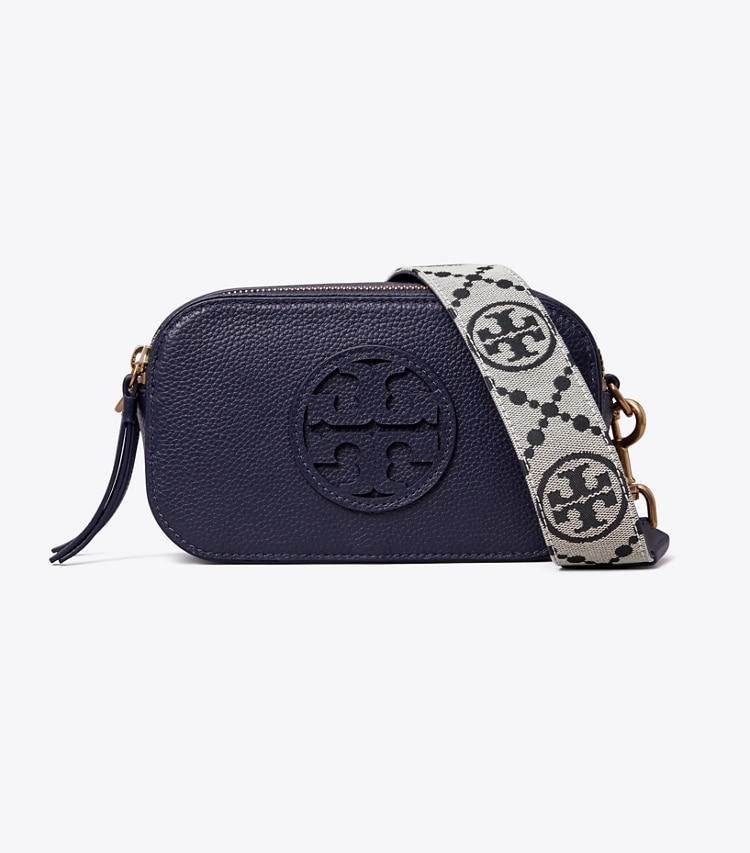 TORY BURCH WOMEN'S MINI MILLER CROSSBODY BAG - Tory Navy