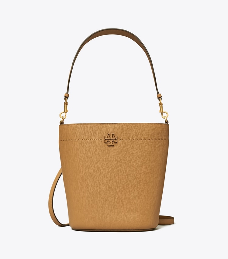 TORY BURCH WOMEN'S MCGRAW BUCKET BAG - Tiramisu