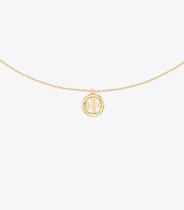 TORY BURCH WOMEN'S MILLER PENDANT NECKLACE - Tory Gold