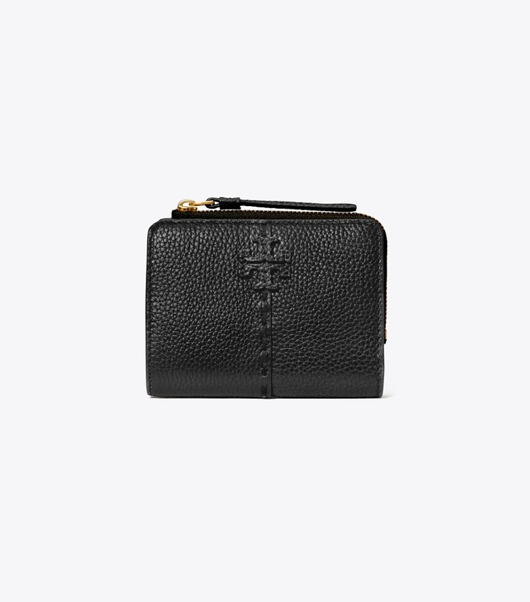 TORY BURCH WOMEN'S MCGRAW BI-FOLD WALLET - Black