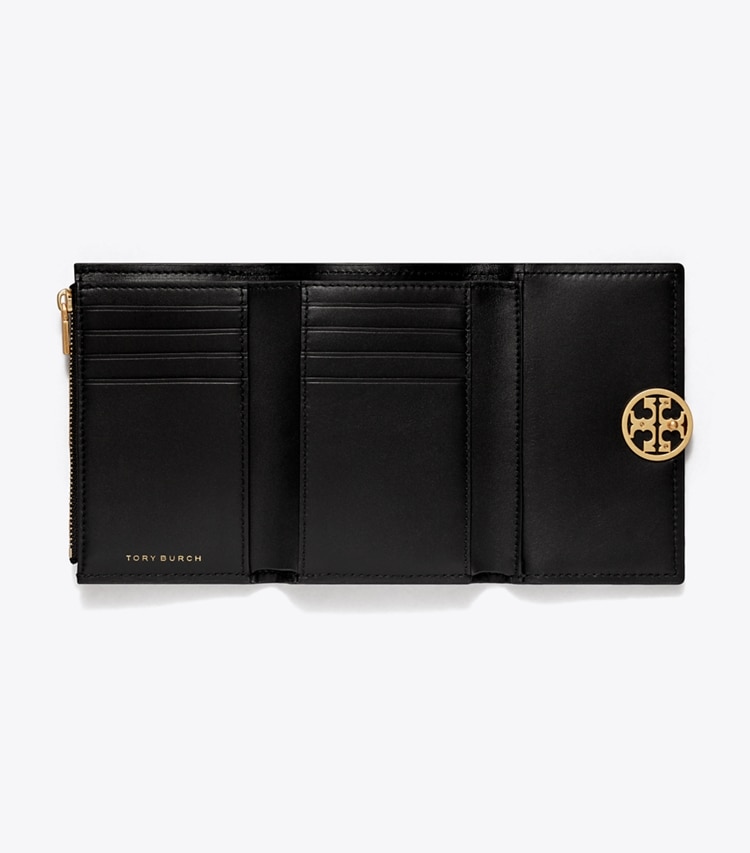 TORY BURCH WOMEN'S MEDIUM MILLER FLAP WALLET - Black