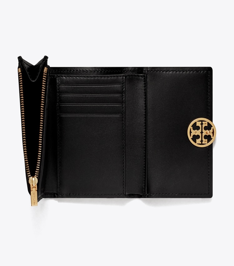 TORY BURCH WOMEN'S MEDIUM MILLER FLAP WALLET - Black