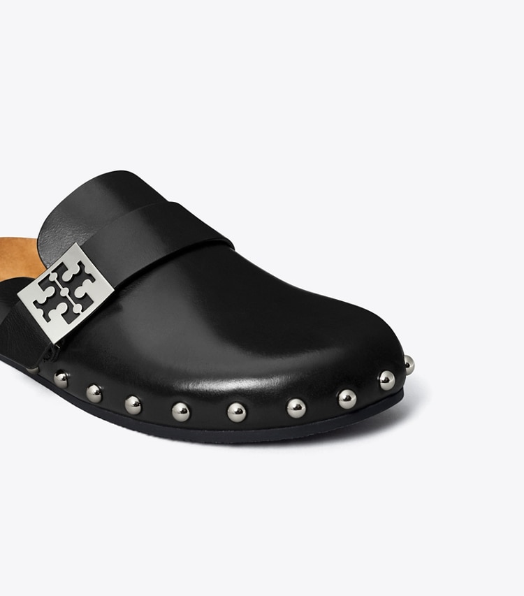 TORY BURCH WOMEN'S MELLOW STUDDED MULE - Perfect Black