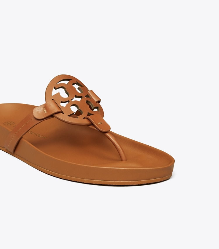 TORY BURCH WOMEN'S MILLER CLOUD SANDAL - Bourbon Miele / Bourbon Miele