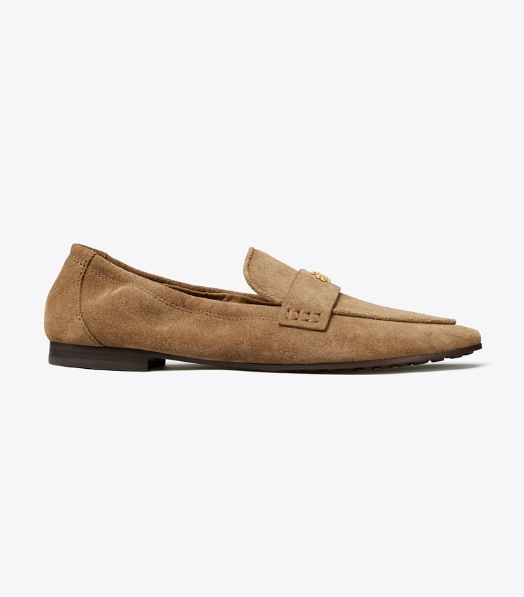 TORY BURCH WOMEN'S SUEDE BALLET LOAFER - River Rock