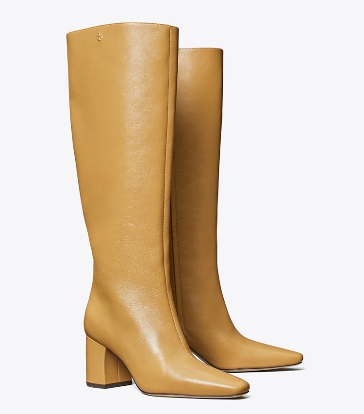 TORY BURCH WOMEN'S TALL BANANA BOOT - Ginger Shortbread