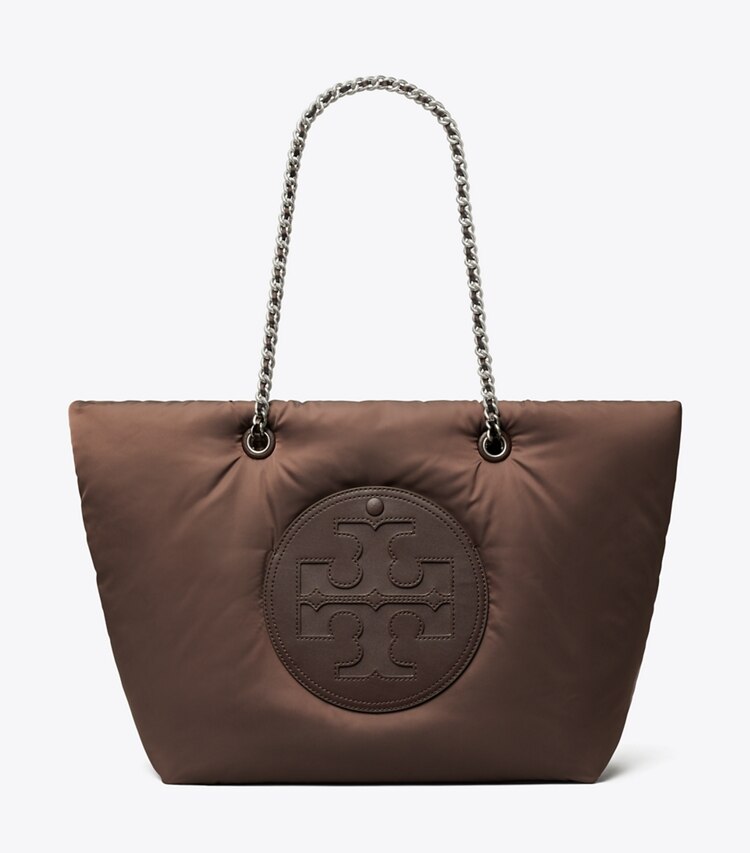 TORY BURCH WOMEN'S ELLA CHAIN SOFT TOTE - Tempranillo