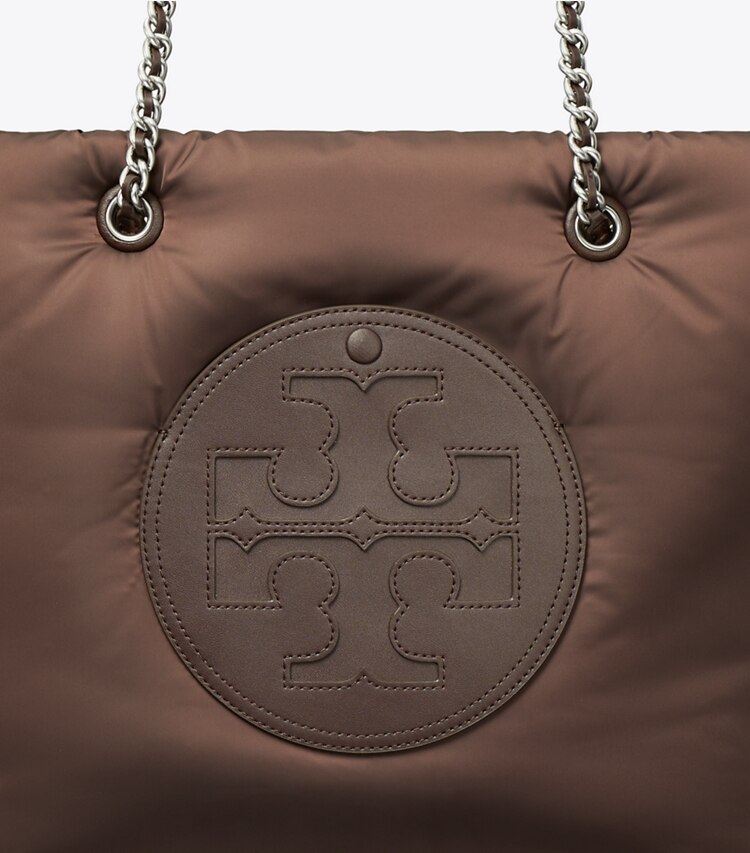 TORY BURCH WOMEN'S ELLA CHAIN SOFT TOTE - Tempranillo