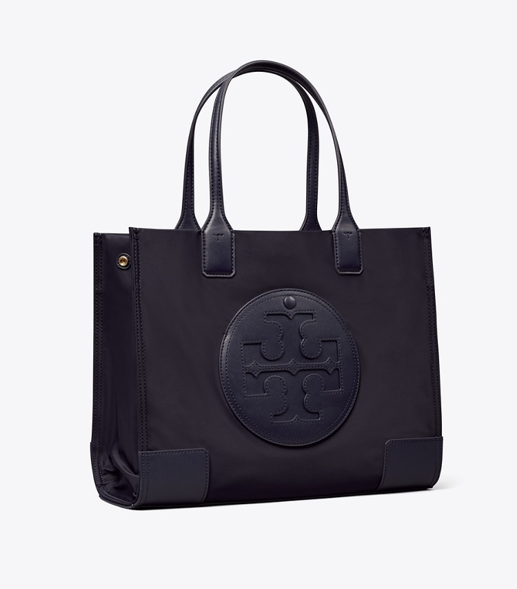 TORY BURCH WOMEN'S SMALL ELLA TOTE BAG - Tory Navy - Click Image to Close