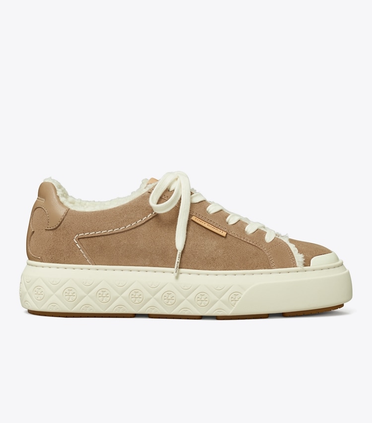 TORY BURCH WOMEN'S LADYBUG SUEDE SNEAKER - Avola