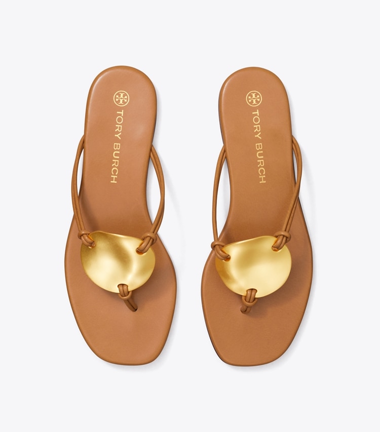 TORY BURCH WOMEN'S PATOS SANDAL - Caramel Corn