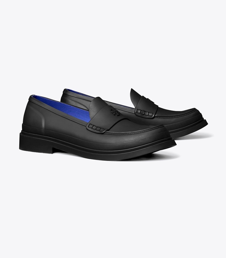 TORY BURCH WOMEN'S CLASSIC RAIN LOAFER - Black