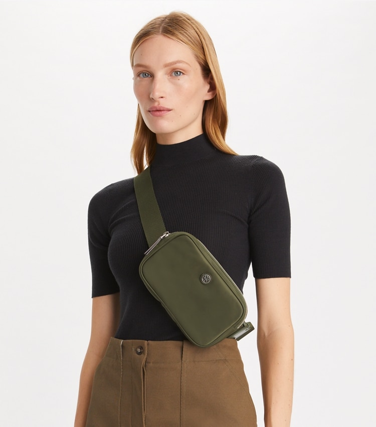 TORY BURCH WOMEN'S VIRGINIA BELT BAG - Olive Green