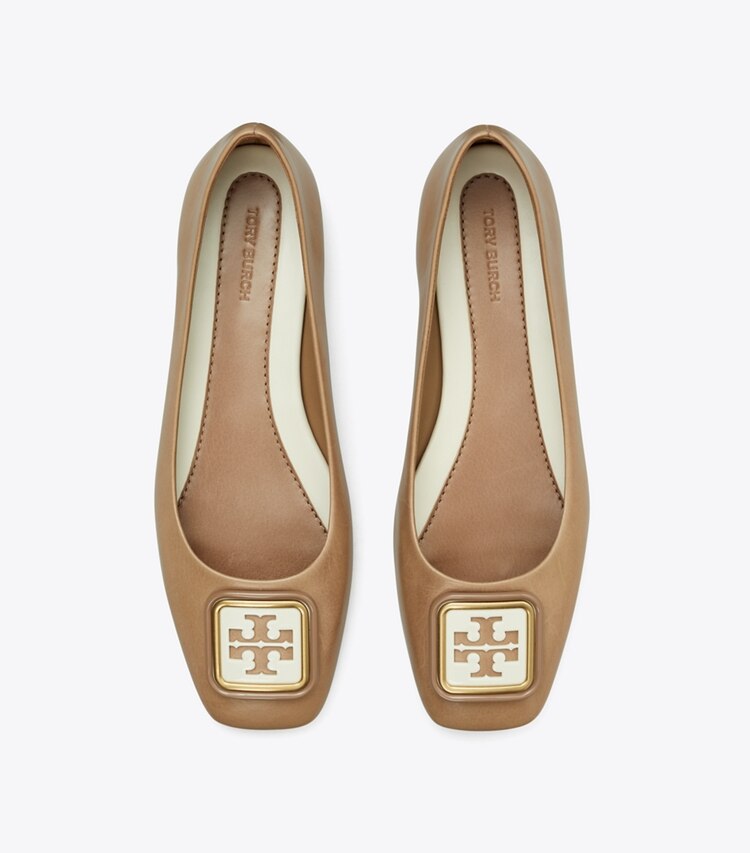 TORY BURCH WOMEN'S GEORGIA BALLET - Almond Flour