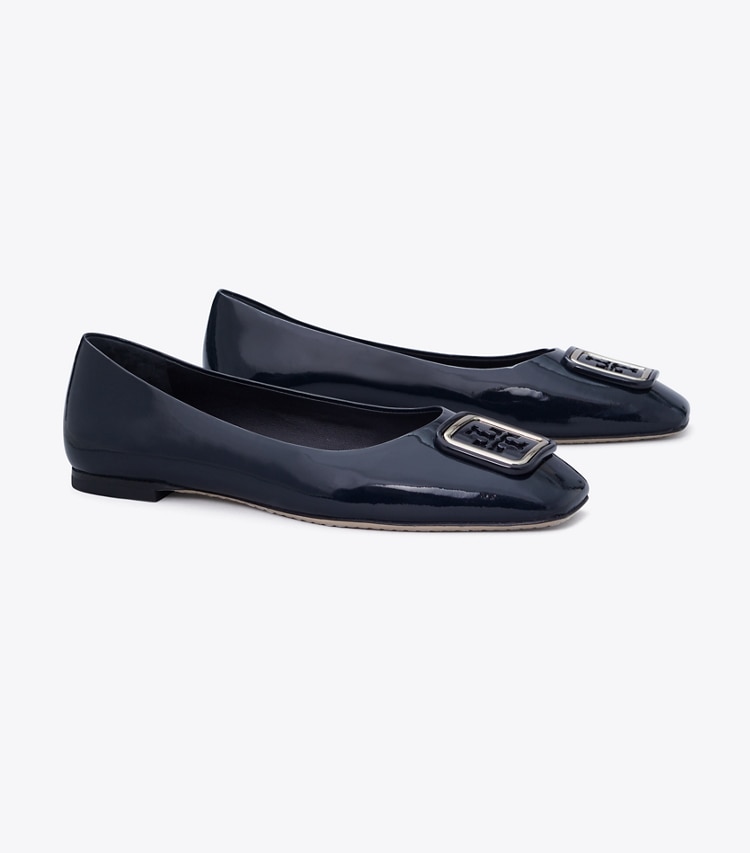 TORY BURCH WOMEN'S GEORGIA BALLET - Perfect Navy