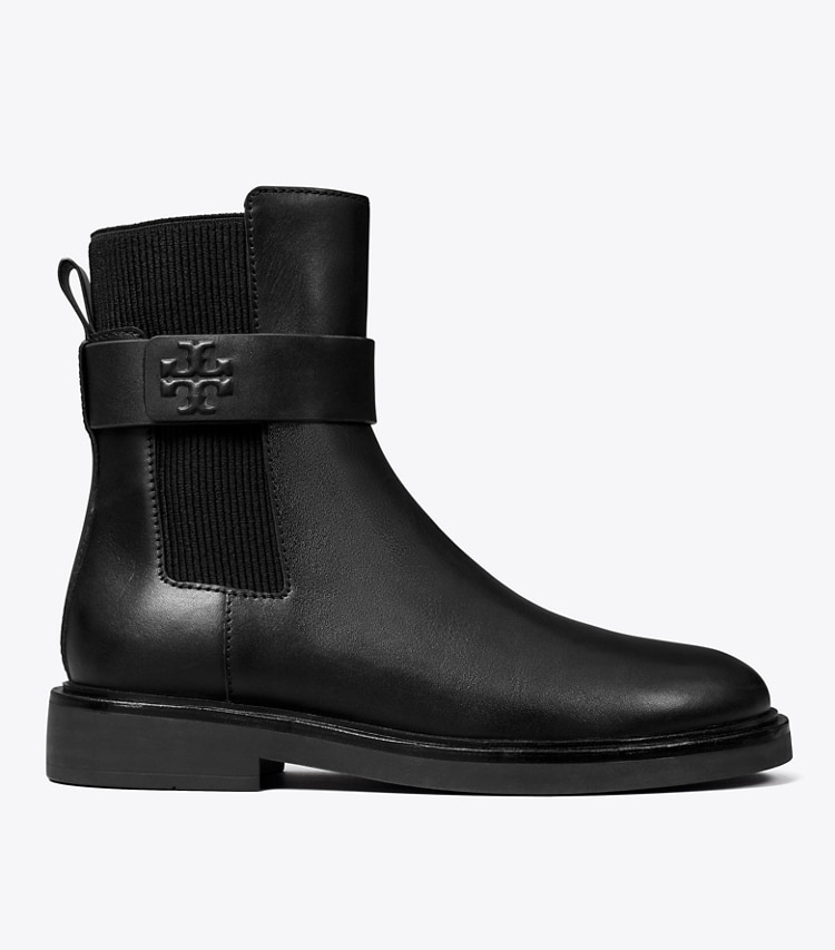 TORY BURCH WOMEN'S DOUBLE T CHELSEA BOOT - Perfect Black / Perfect Black