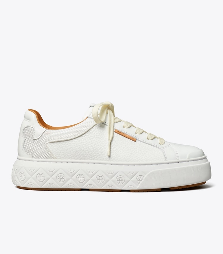 TORY BURCH WOMEN'S LADYBUG SNEAKER - White / White / White