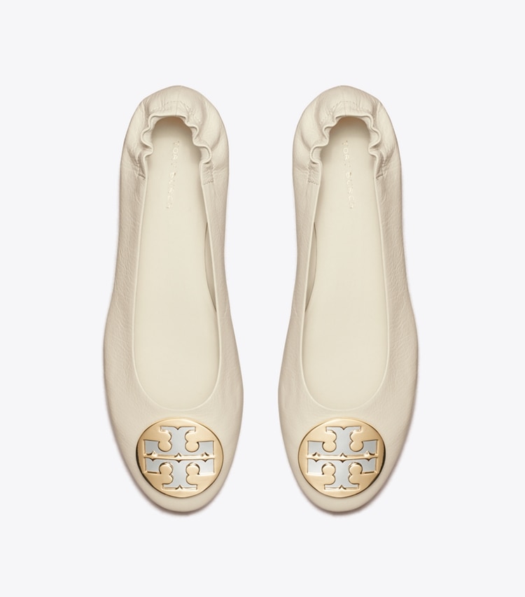 TORY BURCH WOMEN'S CLAIRE BALLET - New Ivory