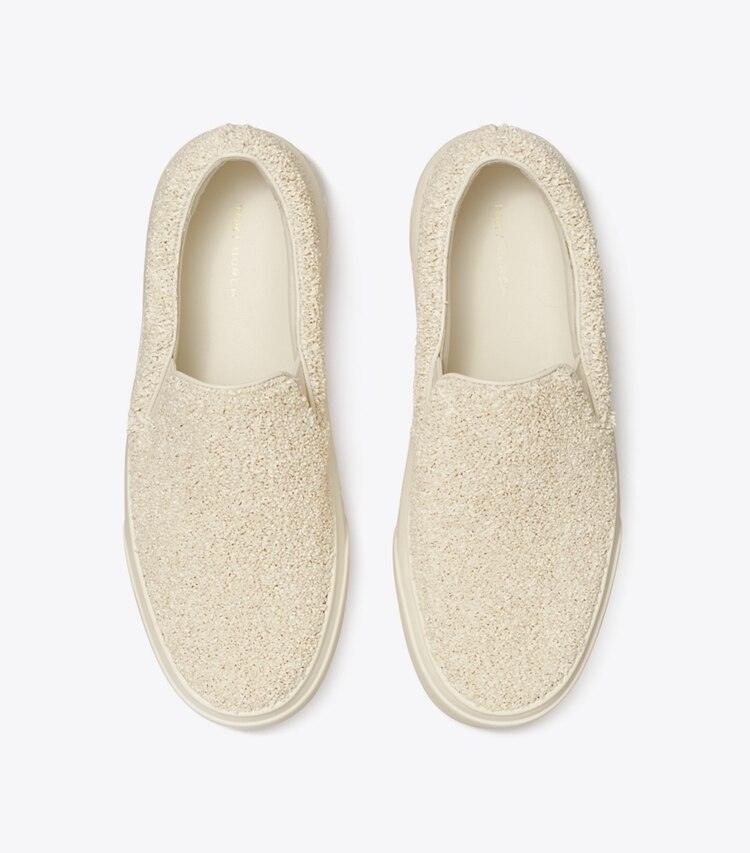 TORY BURCH WOMEN'S LADYBUG SLIP-ON SNEAKER - New Ivory