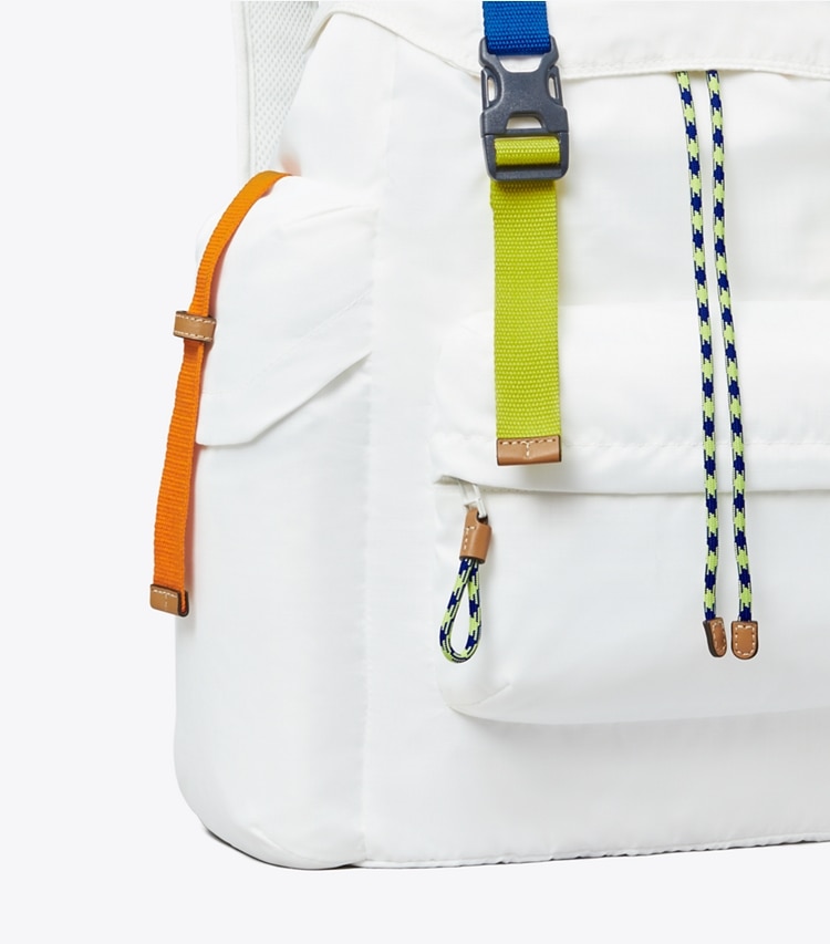 TORY BURCH WOMEN'S RIPSTOP BACKPACK - Snow White