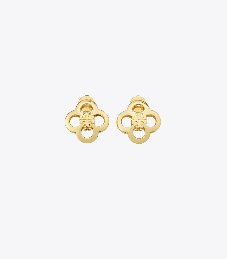 TORY BURCH WOMEN'S KIRA CLOVER EARRING - Tory Gold